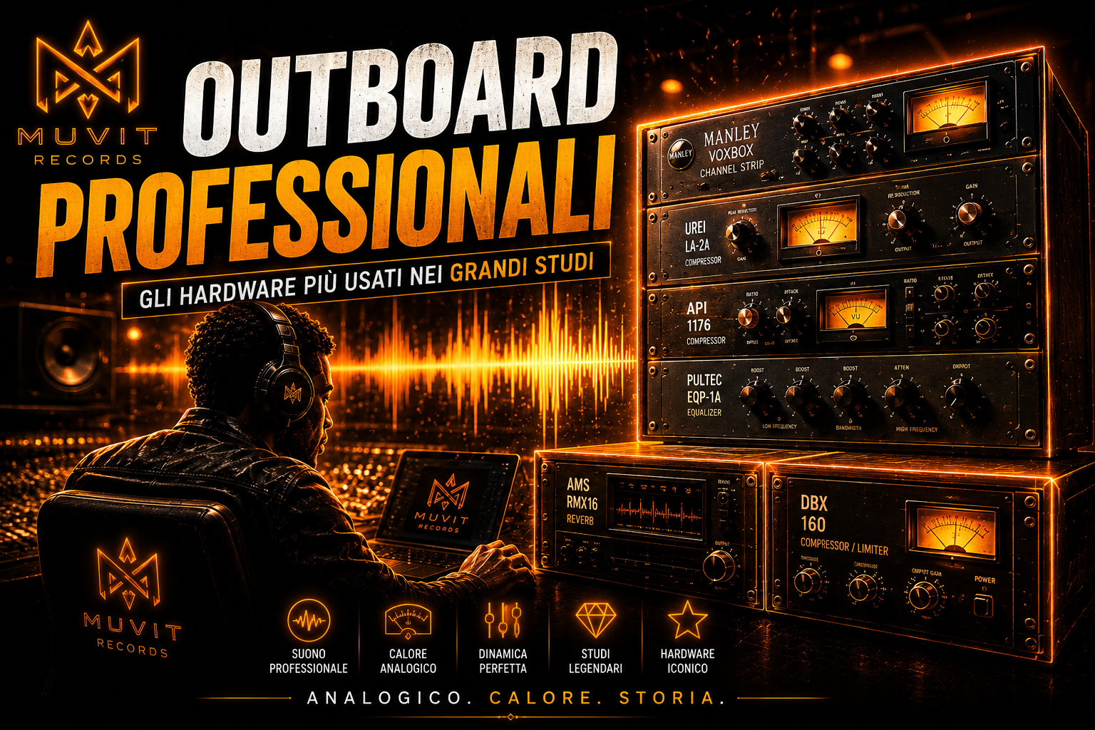 🎛️ I Migliori Outboard Analogici per Studio di Registrazione