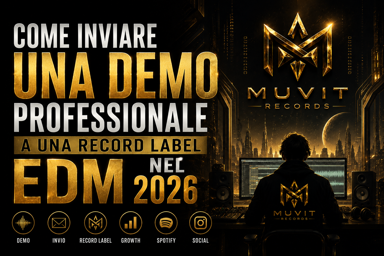 Come Inviare una Demo Professionale a una Record Label EDM nel 2026