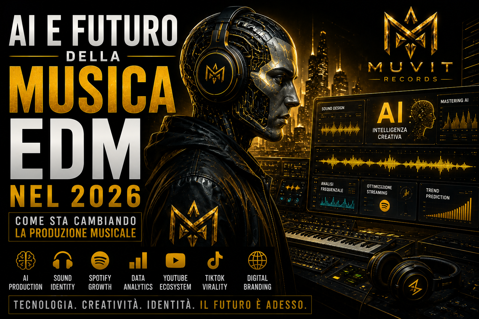 AI e Futuro della Musica EDM nel 2026: Come Sta Cambiando la Produzione Musicale