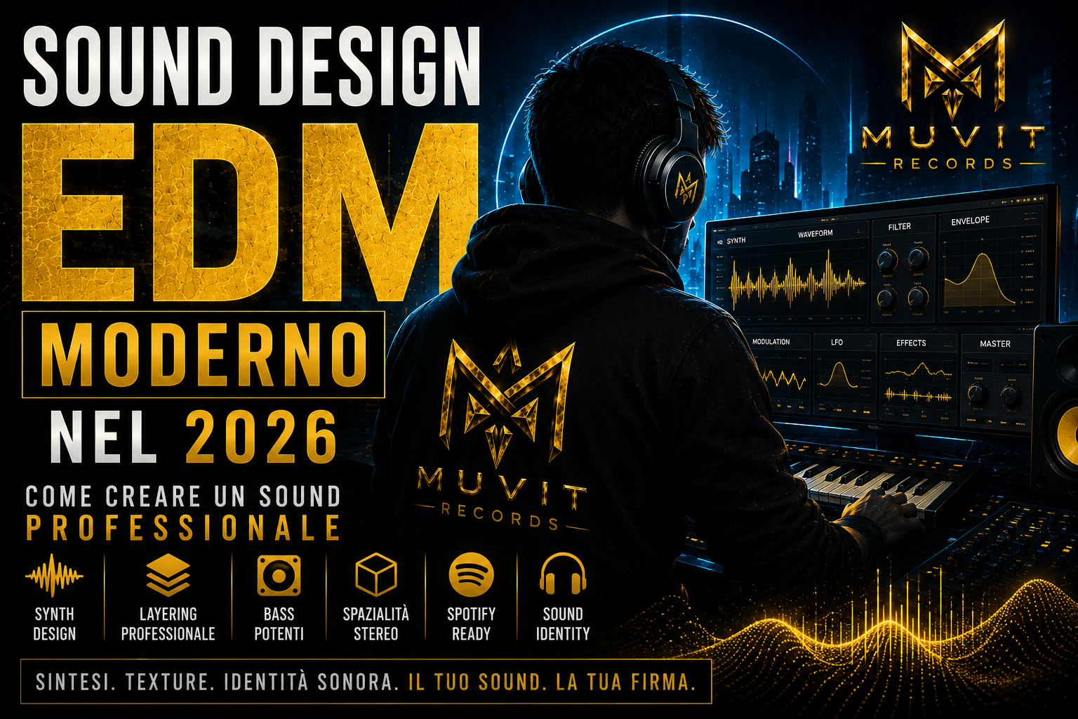 Sound Design EDM Moderno nel 2026: Come Creare un Sound Professionale