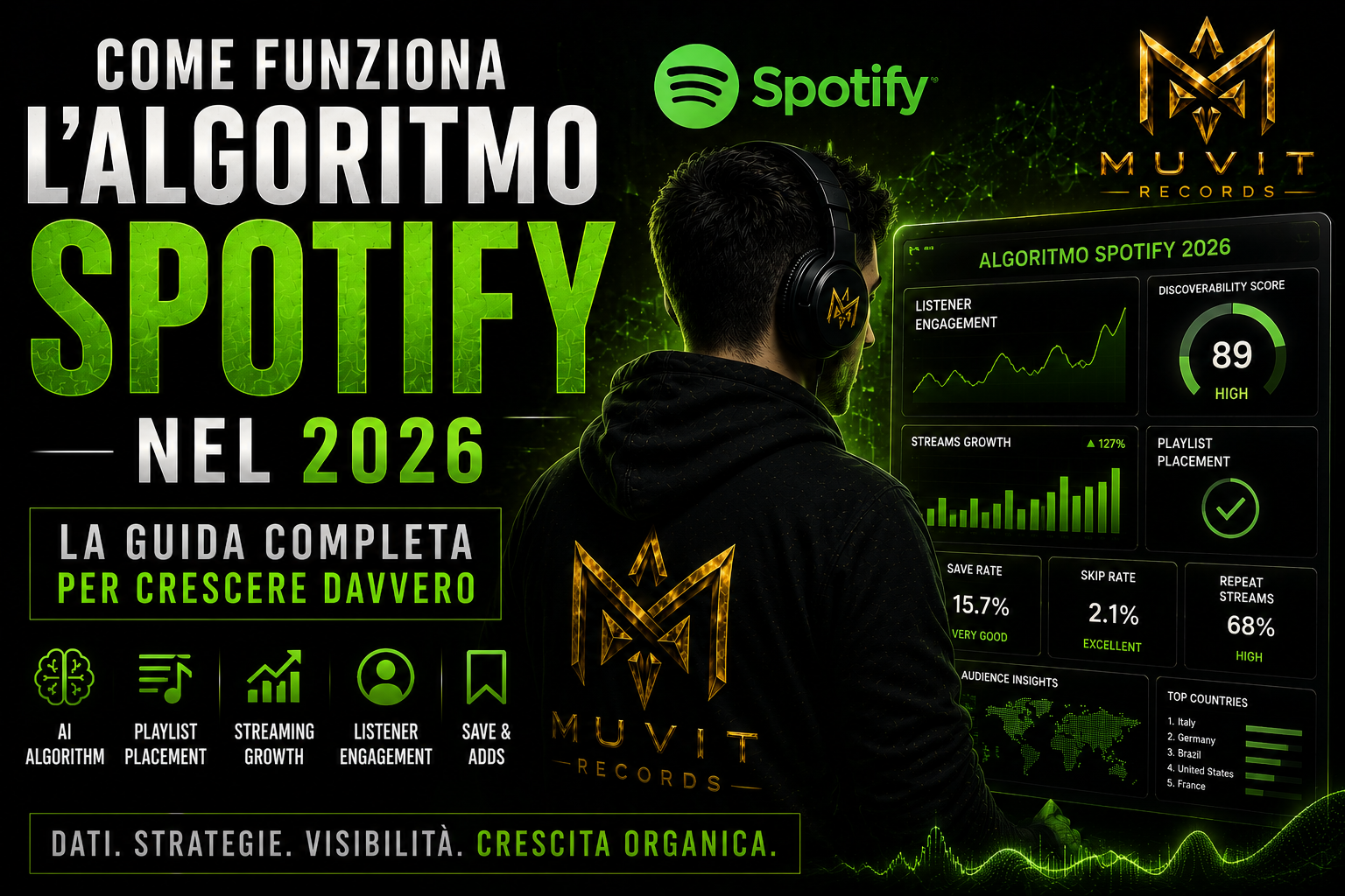 Come Funziona l’Algoritmo Spotify nel 2026