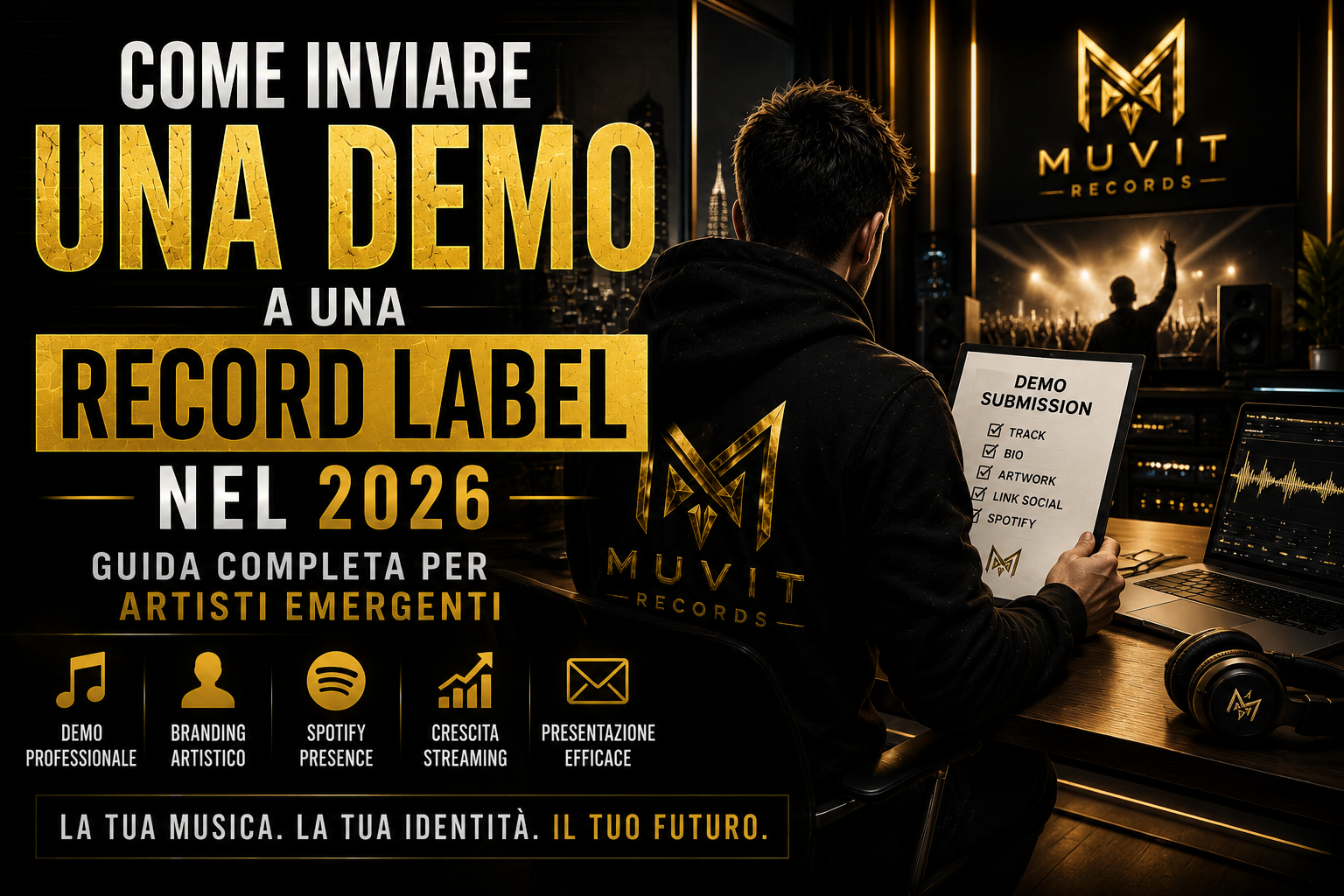 Come Inviare una Demo a una Record Label nel 2026