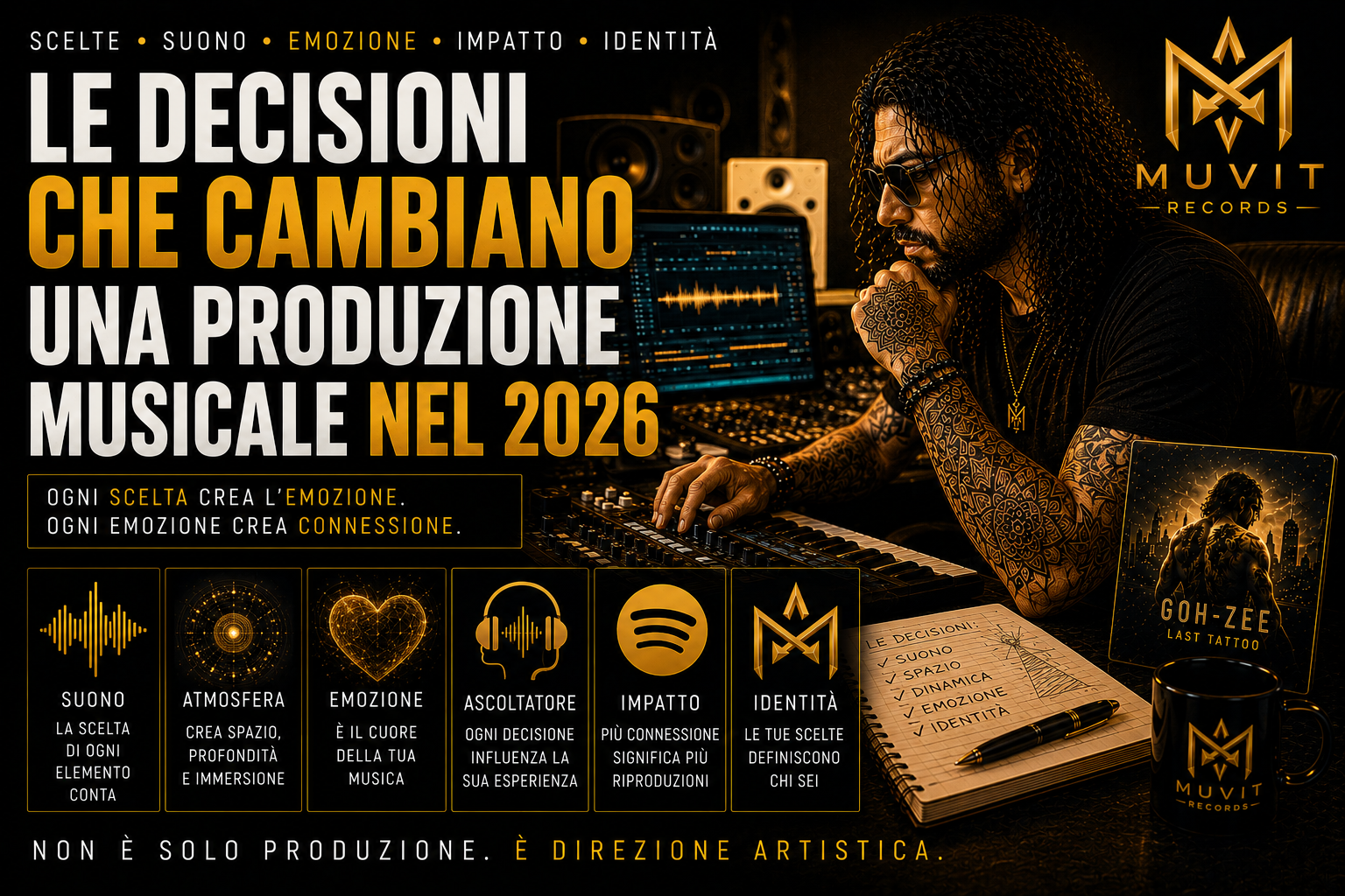 Le Decisioni che Cambiano una Produzione Musicale nel 2026