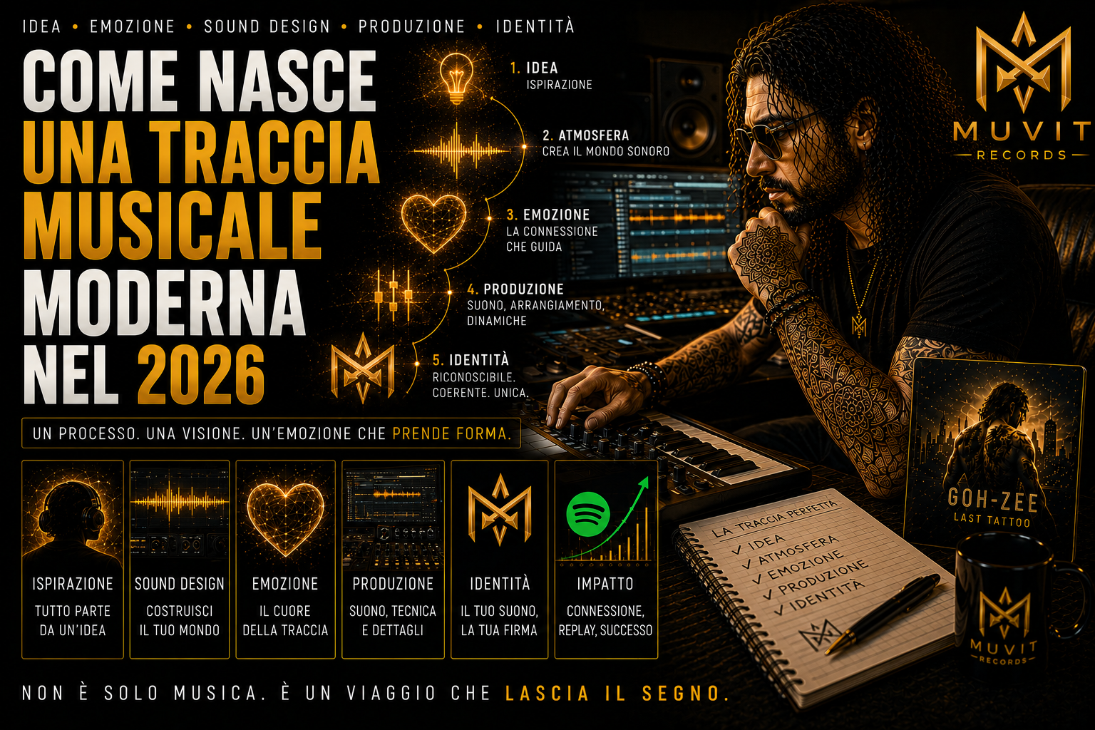 Come Nasce una Traccia Musicale Moderna nel 2026