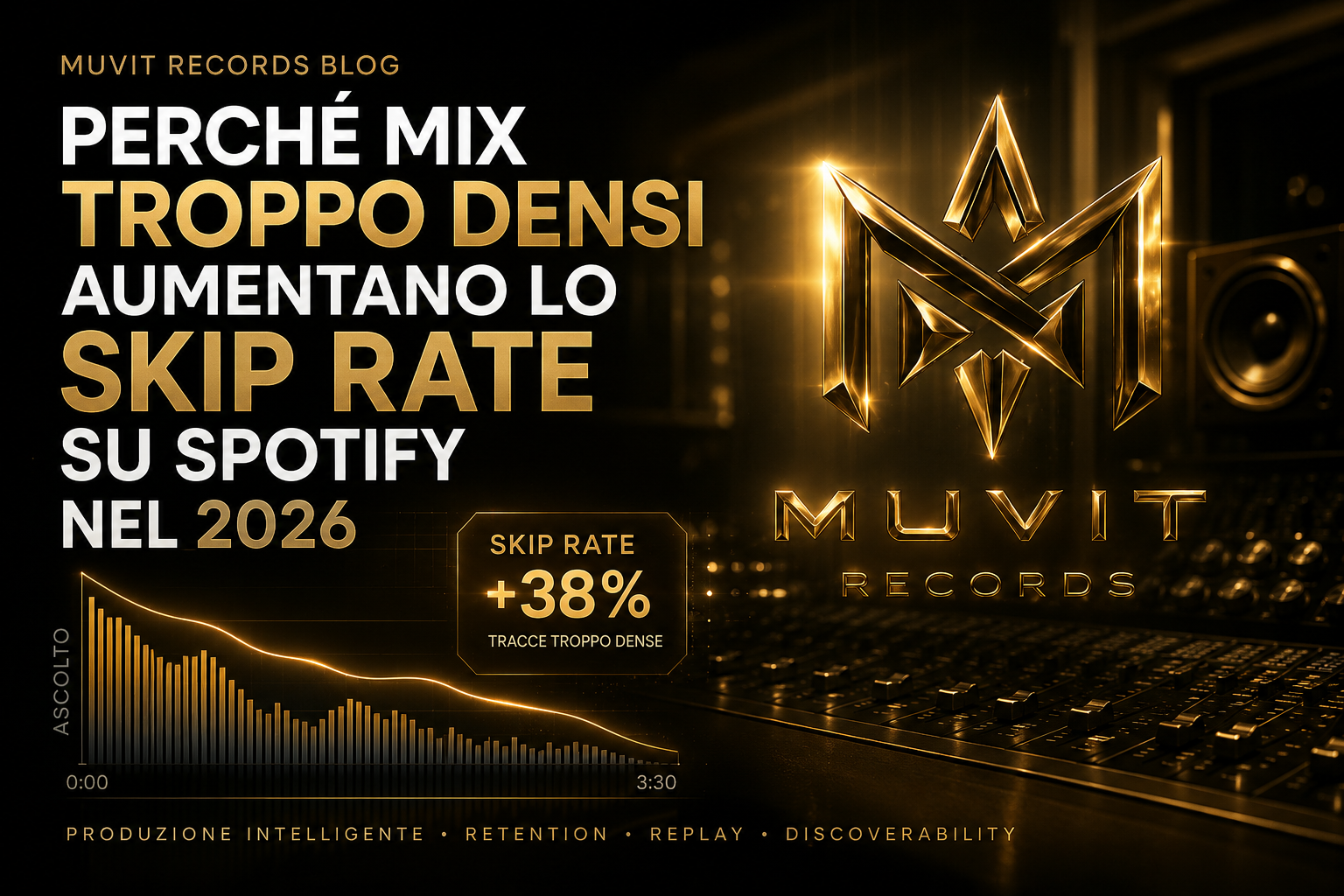 Perché Mix Troppo Densi Aumentano lo Skip Rate su Spotify nel 2026