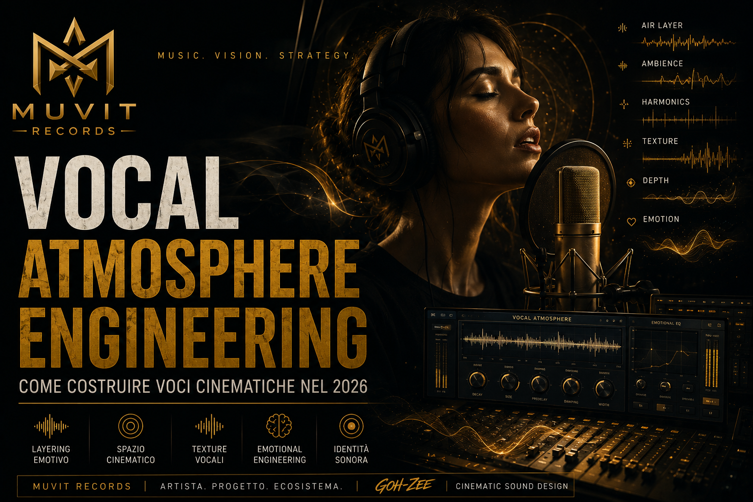 Vocal Atmosphere Engineering: Come Costruire Voci Cinematiche nel 2026