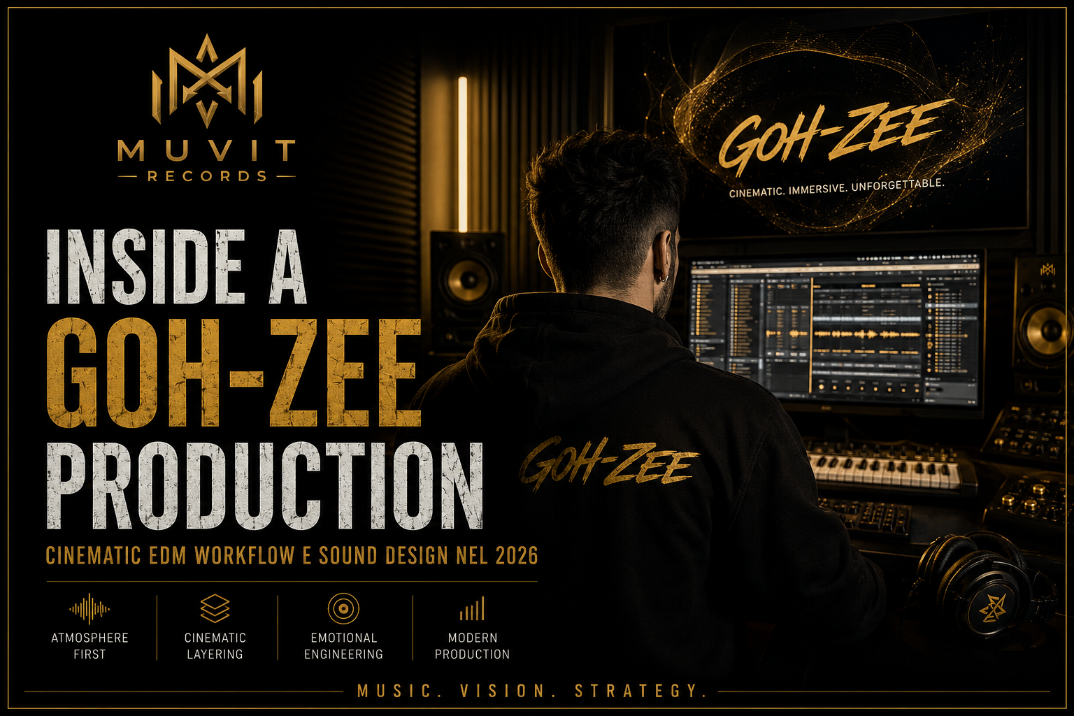 Inside a GOH-ZEE Production: Cinematic EDM Workflow e Sound Design nel 2026