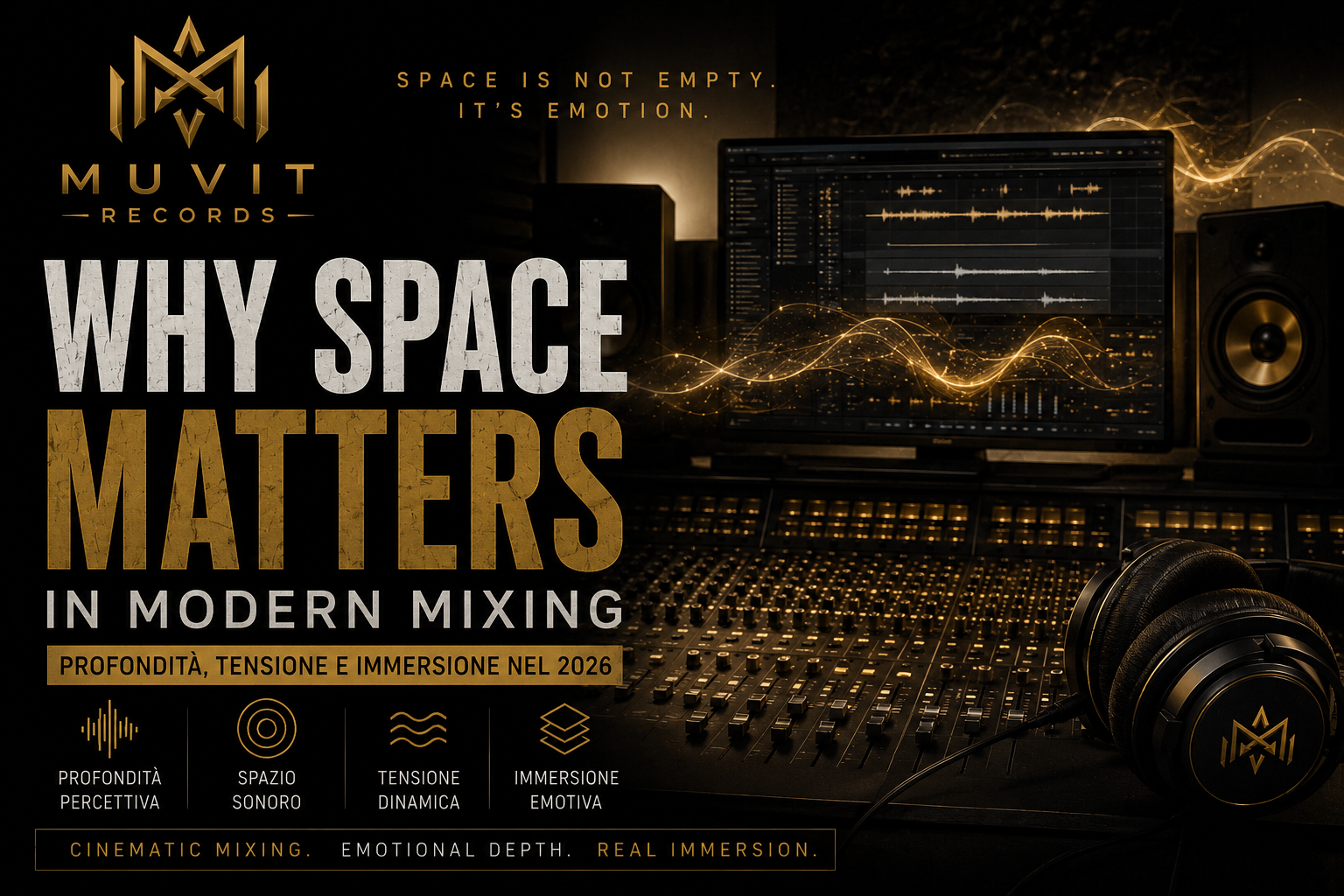 Why Space Matters in Modern Mixing: Profondità, Tensione e Immersione nel 2026