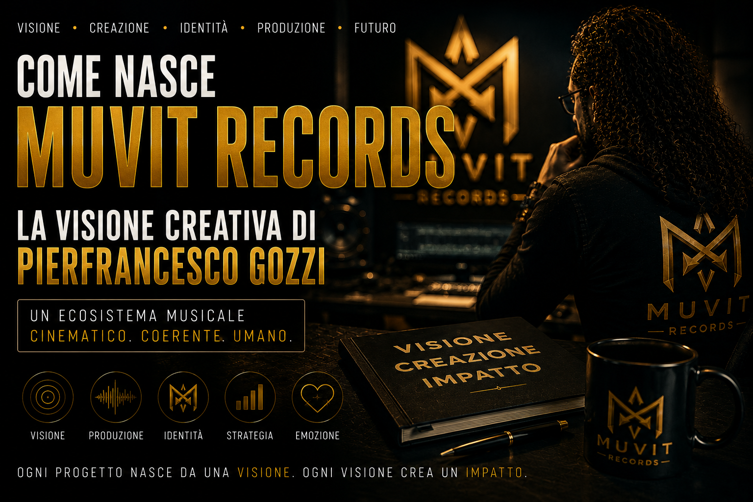Come Nasce Muvit Records: La Visione Creativa di Pierfrancesco Gozzi