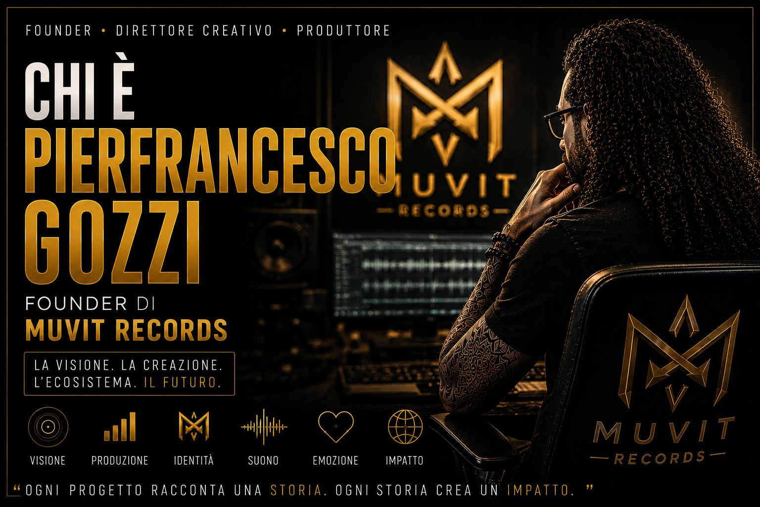 Chi È Pierfrancesco Gozzi: Founder di Muvit Records e Direttore Creativo