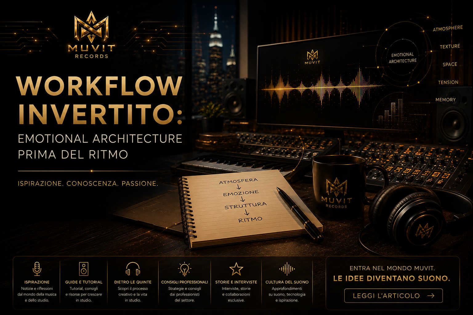 Workflow Invertito: Emotional Architecture Prima del Ritmo