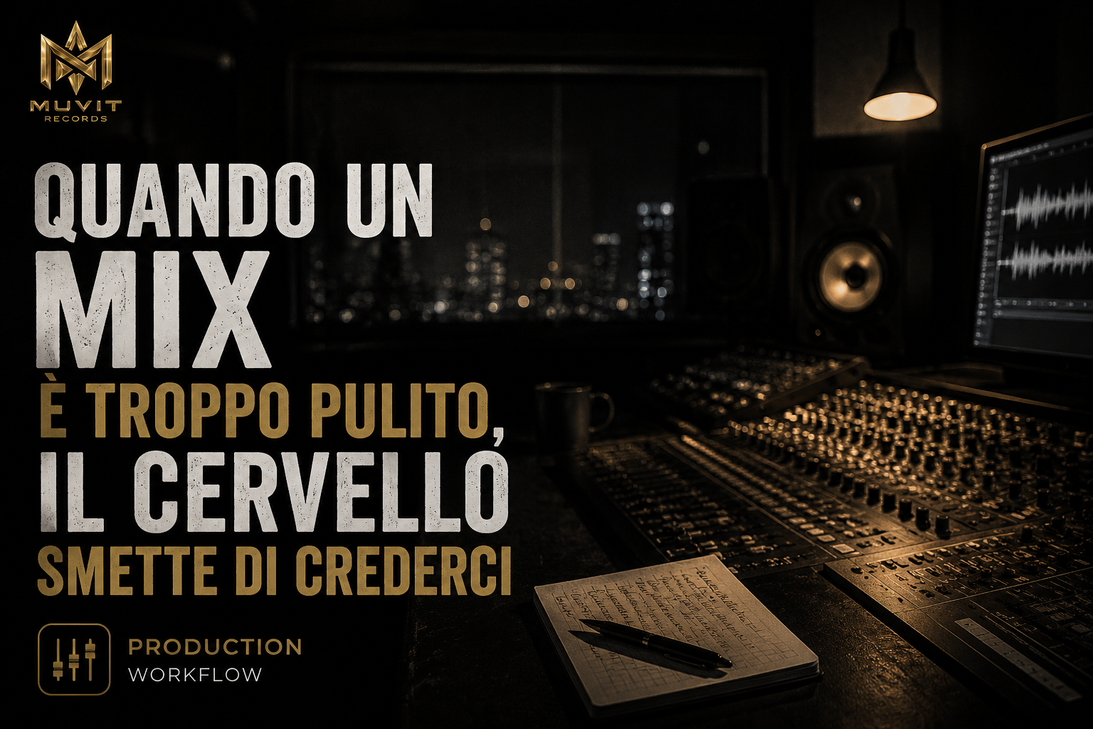 Quando Un Mix È Troppo Pulito, Il Cervello Smette Di Crederci