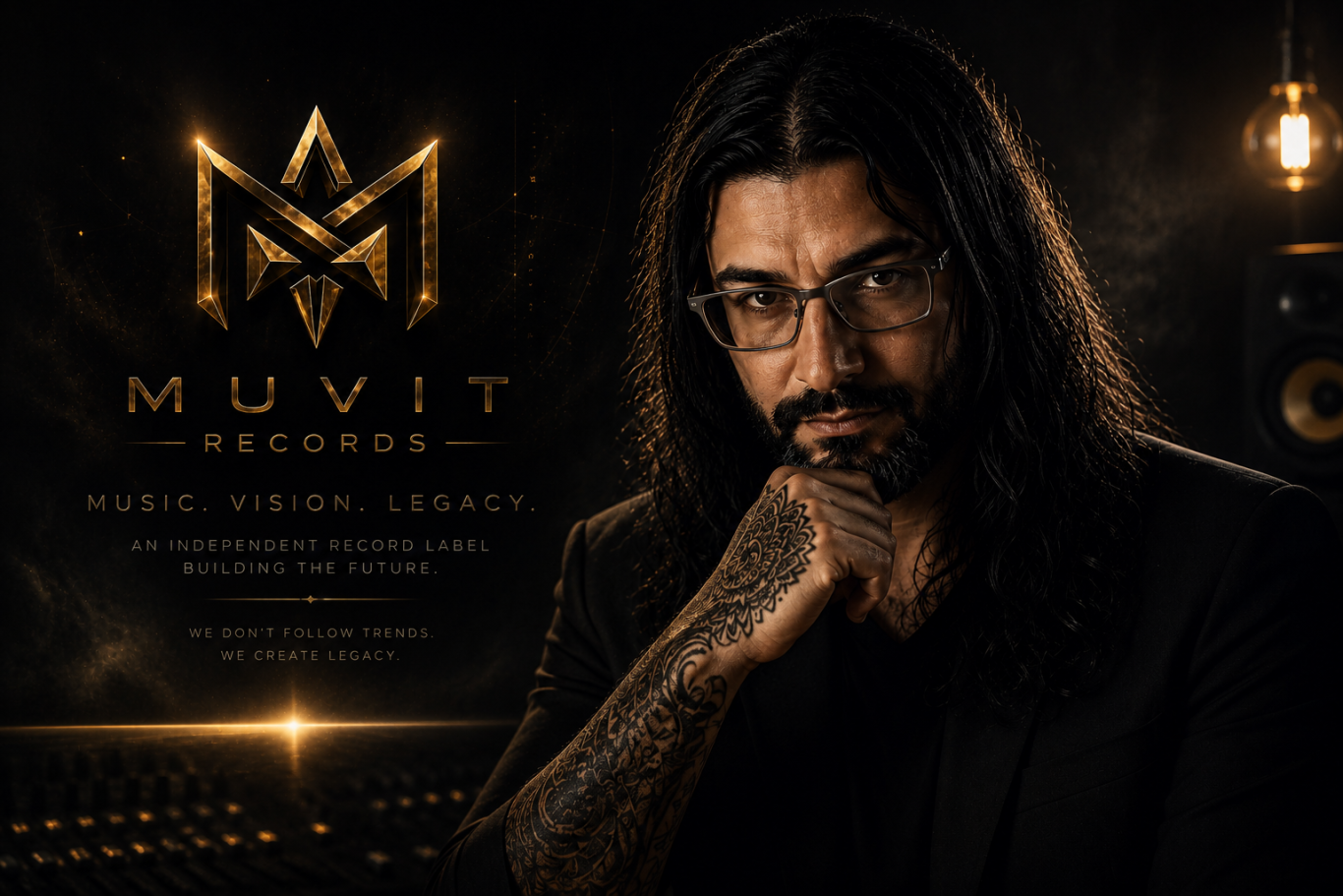 Pierfrancesco Gozzi - Founder of Muvit Records Pierfrancesco Gozzi, founder of Muvit Records, cinematic electronic music creative director and producer.