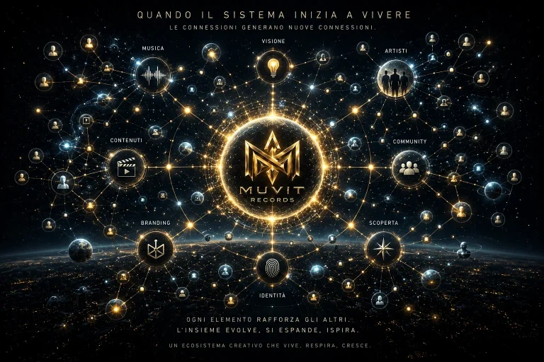 Quando Il Sistema Inizia A Vivere Musica, identità, contenuti e community si rafforzano reciprocamente creando un ecosistema creativo vivo e in espansione.